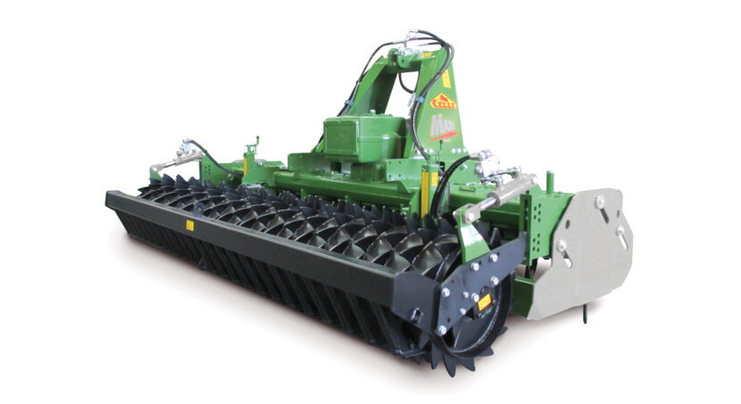 Folding Power Harrow